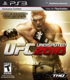 PS3   UFC Undisputed 2010 (Pre Played) Today $31.21