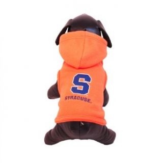 NCAA Syracuse Orange Polar Fleece Hooded Dog Jacket