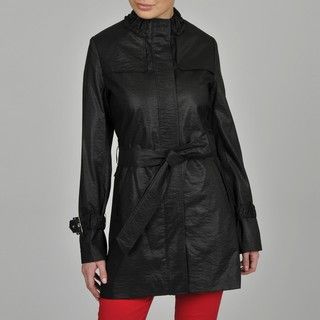 Tahari Spring Belted Trench Coat