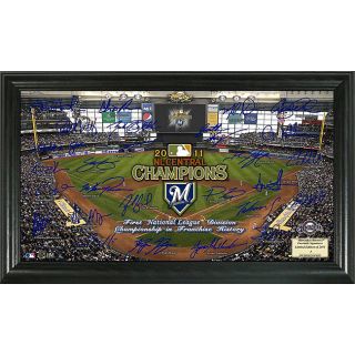 Highland Mint Milwaukee Brewers 2011 NL Central Division Champs Field