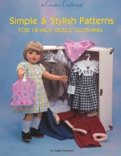 Simple & Stylish Patterns for 18 Inch Dolls` Clothing