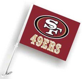 San Francisco 49ers Car Flag: Sports & Outdoors