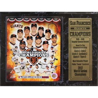 2012 World Series Champion San Francisco Giants 12x15 inch Plaque