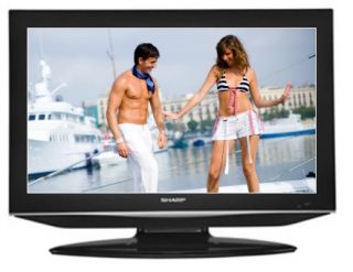 Sharp LC 19DV12U 19 inch LCD TV Built in DVD Player (Refurb