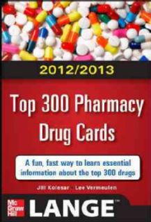 Top 300 Pharmacy Drug Cards 2012 / 2013 Includes  Audio 