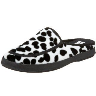  Donald J Pliner Womens Relax2 Slipper,Black/White,5 M US: Shoes