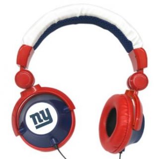 NFL New York Giants Team Logo DJ Headphone: Sports
