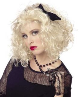 Ladies Madonna Costume Wig Clothing
