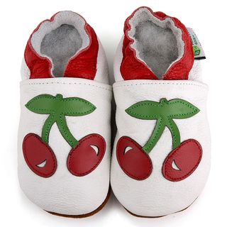 Baby Pie Red Cherry Leather Girls Shoes