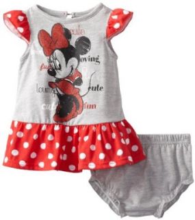 Disney Baby Girls Newborn Dress Set: Clothing