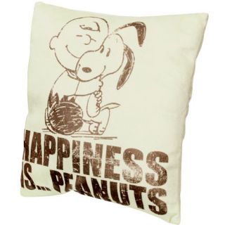 Coussin Snoopy Happiness is Peanuts Dim  39 x 39 cm Housse 100 %