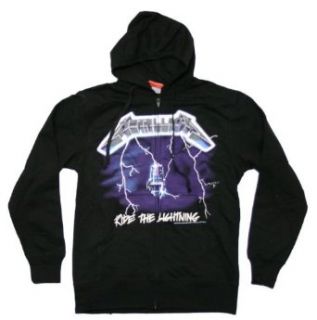 Metallica Ride The Lightning Zip Mens Hoodie Clothing