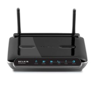 Belkin F5D8233 4 Wireless N Router (Refurbished)