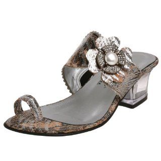 Dezario Womens Calypso Sandal,Black Multi,4 M: Shoes