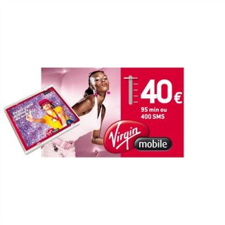 Carte Sim prépayée Virgin Mobile + Recharge de 40   Achat / Vente