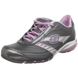 : Skechers Womens Fired Up Fashion Sneaker,Grey/Pink,9.5 M US: Shoes