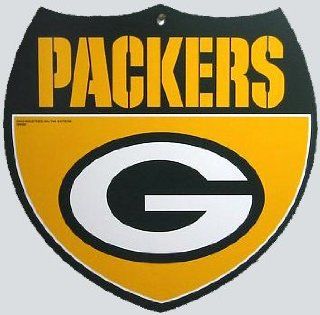 Green Bay Packers Plastic Interstate Route Sign Sports
