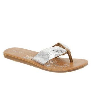 ALDO Nipps   Women Flat Sandals   Silver   8: Shoes