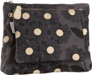  Orla Kiely Two in One Cosmetic Wash Bag,Granite,one size Shoes