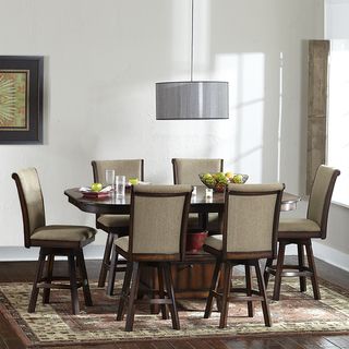 Glenbrook 7 piece Counter Height Dining Set with Swivel Chairs