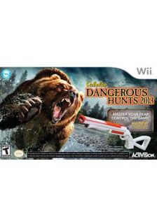 Wii   Cabelas Dangerous Hunts 2013 Bundle Today $46.02