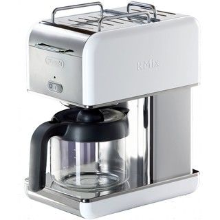 DeLonghi kMix 10 cup White Drip Coffee Maker