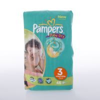 Pampers Baby Dry midipack 46 Couches LOT DE 4   Achat / Vente COUCHE