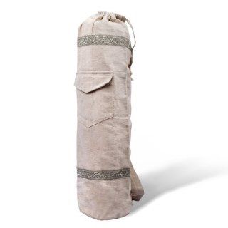 GOGO™ Indian Pattern Hemp Roomy Yoga Mat Bag / Big Yoga
