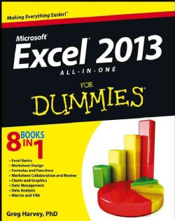 Excel 2013 All In One for Dummies (Paperback) Today $22.35