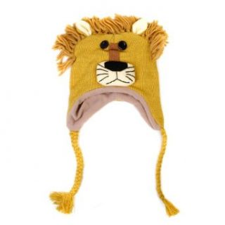 Lion Face Plush Peruvian Laplander Hat Clothing