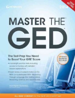 Master the Ged 2014 (Paperback) Today: $18.86