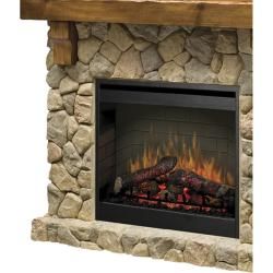 Dimplex SMP 904 ST Stone Look Electric Flame Fireplace