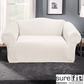 Sure Fit Stretch Stone Sofa Slipcover
