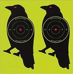 Beeman Shoot N C Crow Targets, 8 Round, 3 Bullseye, 12ct
