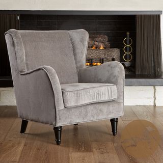 Christopher Knight Home Flores Grey Jacquard Club Chair