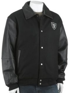 GIII Oakland Raiders Varsity Jacket (XX Large): Clothing