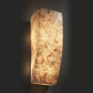 Rectangle 1 light Alabaster Rocks Wall Sconce Today $138.19
