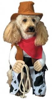 Pet Cowboy Dog Halloween Costume For Large Dogs: Clothing