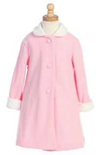 Girls Pink Fleece Jacket   Size 6 Clothing