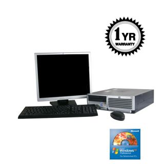 HP DC5100 80GB DVD XP Computer with LCD Monitor (Refurbished