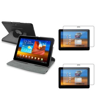 BasAcc Swivel Case/ LCD Protector for Samsung Galaxy Tab 10.1 P7500