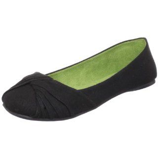 Blowfish Womens Swifty Ballet Flat,Black Crisp Linen,10 M US Shoes