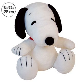 Snoopy 30cm Assis peluche   Achat / Vente PELUCHE Snoopy 30 Cm Assis