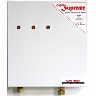 Super Supreme 18 Kw Electric Tankless Water Heater