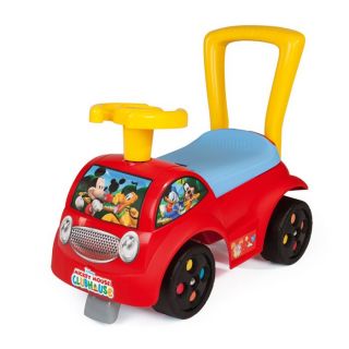 PORTEUR POUSSEUR DRAISIENNE TRICYCLE Smoby Initio Mickey Club House
