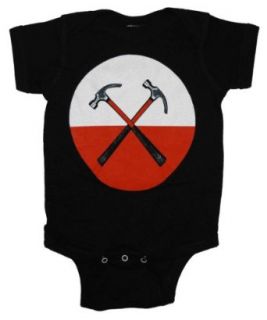 Pink Floyd The Wall Hammers Logo Band Baby Creeper Romper