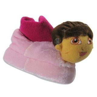   Infant Girls Dora The Explorer Bootie Slippers, Pink 21133: Shoes