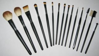 17 Piece Synthetic Bristle Makeup Brush Set