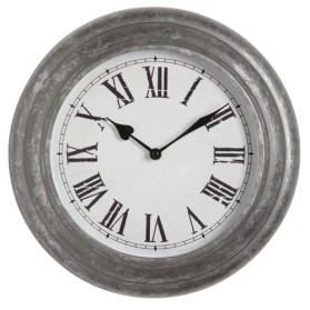 Horloge en métal et verre   D 33 cm   Achat / Vente HORLOGE Horloge
