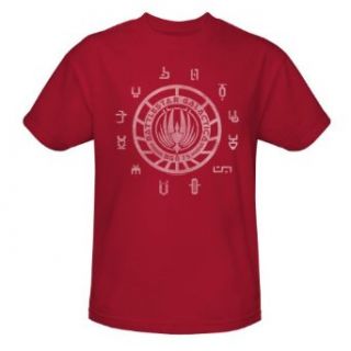 Battlestar Galactica 12 Colonies T Shirt Clothing